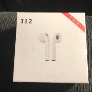 Knockies air pods i12 new in box, still sealed.